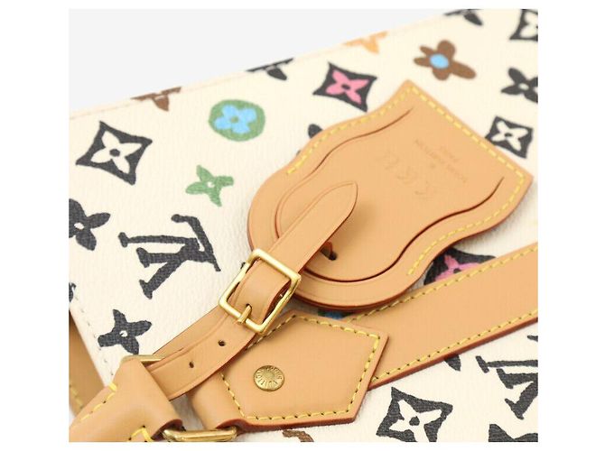 Louis Vuitton Borsa Tote Monogramma Vaniglia Sakplah Bianco - vista 5
