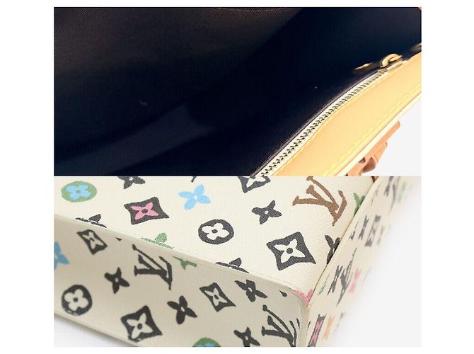 Louis Vuitton Borsa Tote Monogramma Vaniglia Sakplah Bianco - vista 7