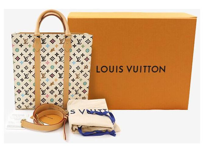 Louis Vuitton Borsa Tote Monogramma Vaniglia Sakplah Bianco - vista 8