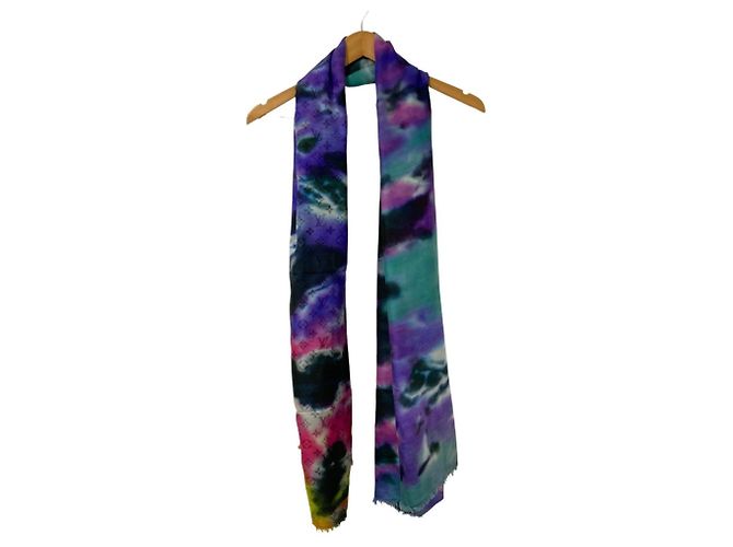 LOUIS VUITTON Etoile Monogram RGB Grande Sciarpa Multicolore Donna - vista 4