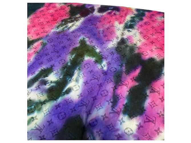LOUIS VUITTON Etoile Monogram RGB Grande Sciarpa Multicolore Donna - vista 5