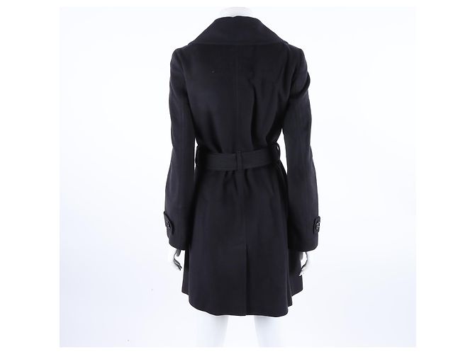 Abrigo Burberry Negro - vista 3