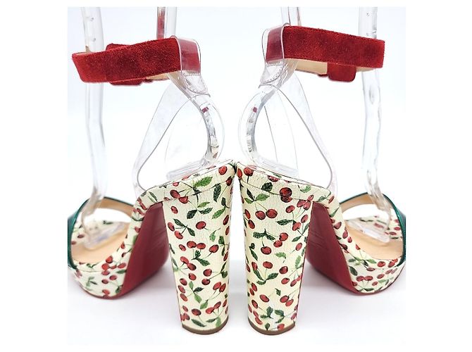 Sandali Christian Louboutin Multicolore - vista 3
