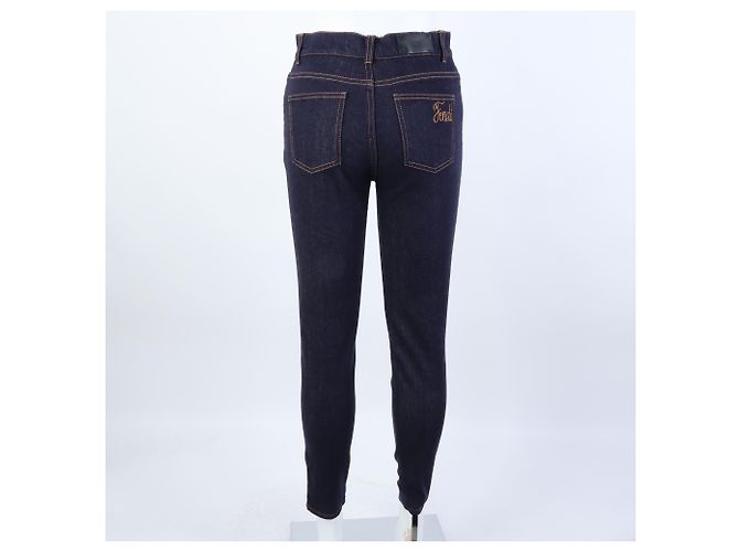 Fendi Denim Hose Blau - Ansicht 3