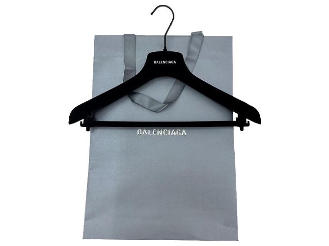Balenciaga Giacca Blazer Ibrida da Uomo Nera Nero - vista 13