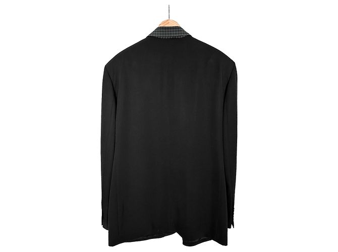 Balenciaga Giacca Blazer Ibrida da Uomo Nera Nero - vista 4