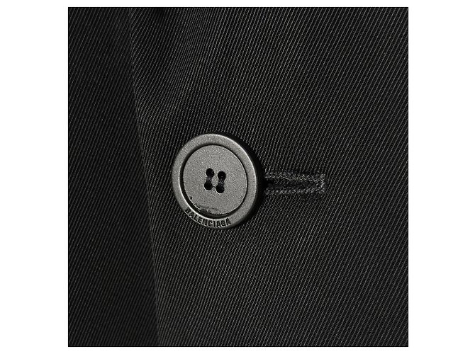 Balenciaga Giacca Blazer Ibrida da Uomo Nera Nero - vista 7