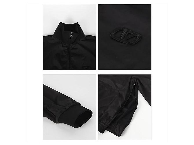 Valentino Nylonjacke Schwarz - Ansicht 10