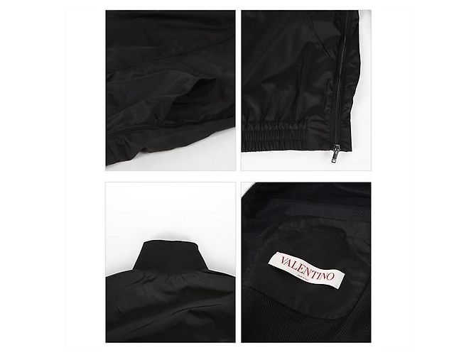 Valentino Nylonjacke Schwarz - Ansicht 5