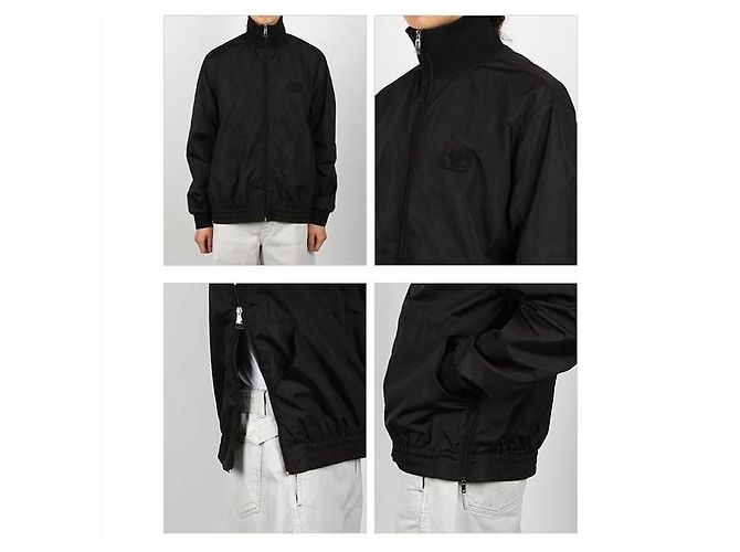 Valentino Nylonjacke Schwarz - Ansicht 9