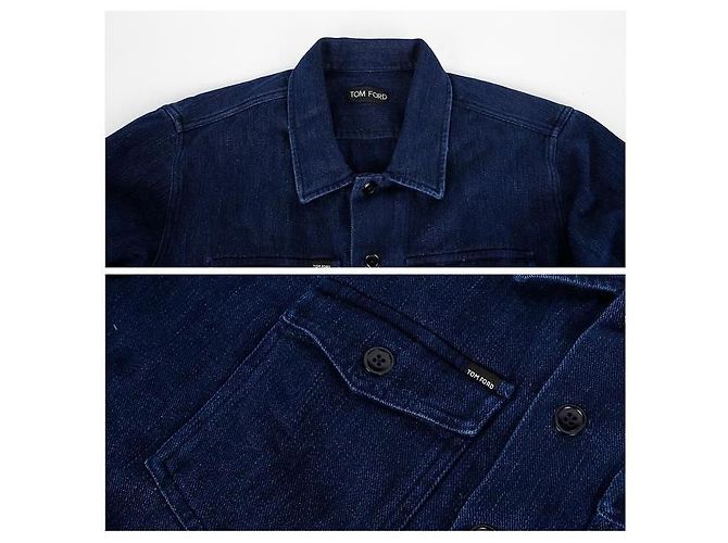 Tom Ford Camisa de denim Azul - vista 5