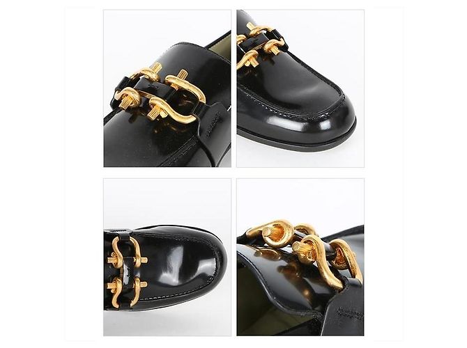 Bottega Veneta Mocasín Negro - vista 3