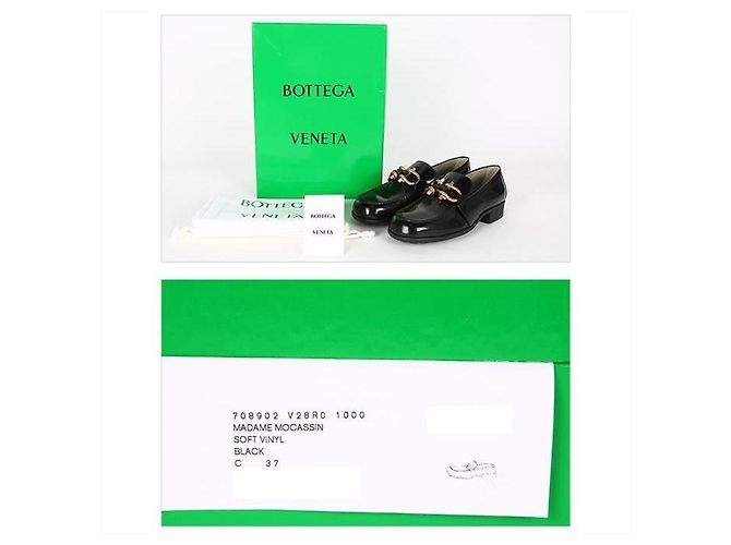 Bottega Veneta Mocasín Negro - vista 5