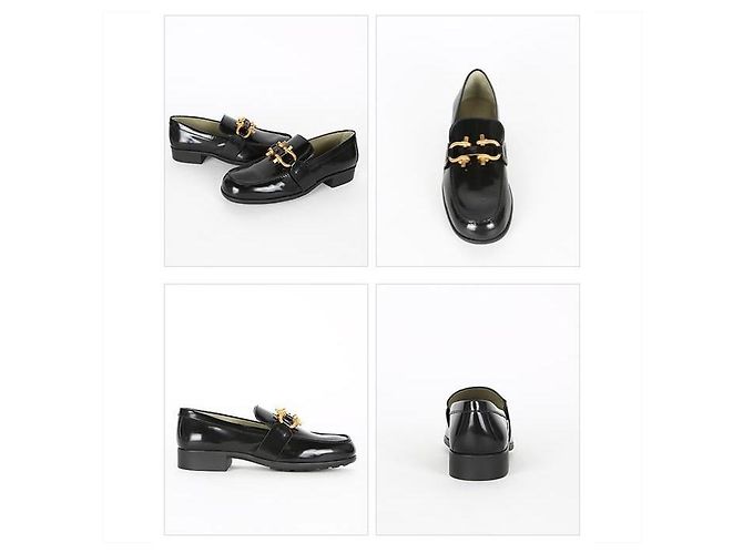 Bottega Veneta Mocasín Negro - vista 7