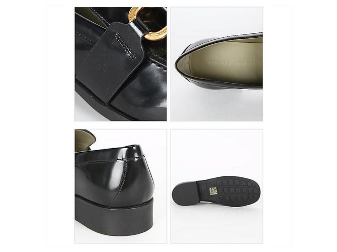 Bottega Veneta Mocasín Negro - vista 9