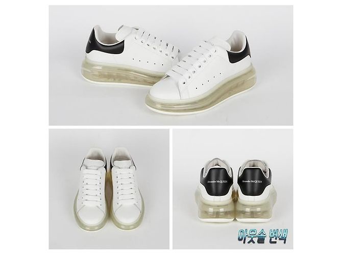 Alexander Mcqueen Sneakers con suola ad aria Bianco - vista 2