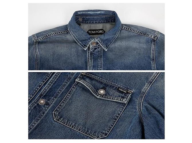 Tom Ford Jeansjacke Blau - Ansicht 5