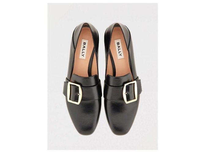 Bally Chaussures Plates à Boucle - vue 7
