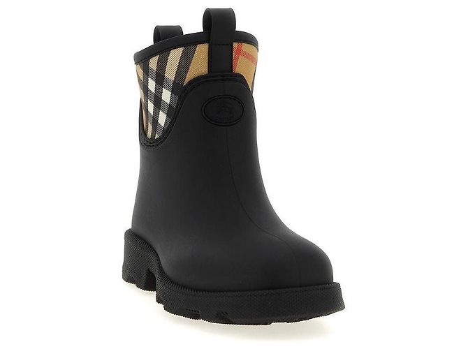Burberry Botas bajas de goma Marsh Negro - vista 5