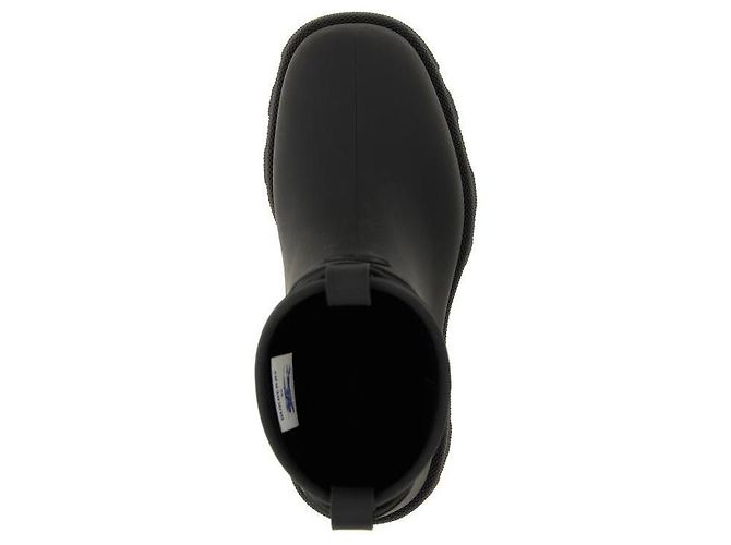Burberry Botas bajas de goma Marsh Negro - vista 7