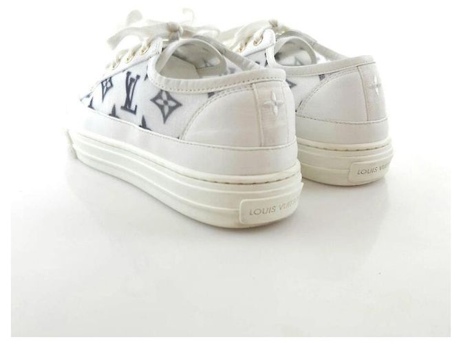 Louis Vuitton Sneakers Monogram Stella Nero - vista 3