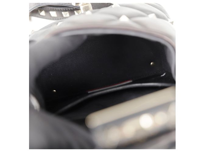 Valentino Candy Stud Mini Top Handle Tote Schultertasche Schwarz - Ansicht 13