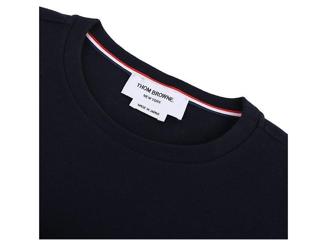 Thom Browne Langarm-T-Shirt aus Baumwolle Rugby - Ansicht 6
