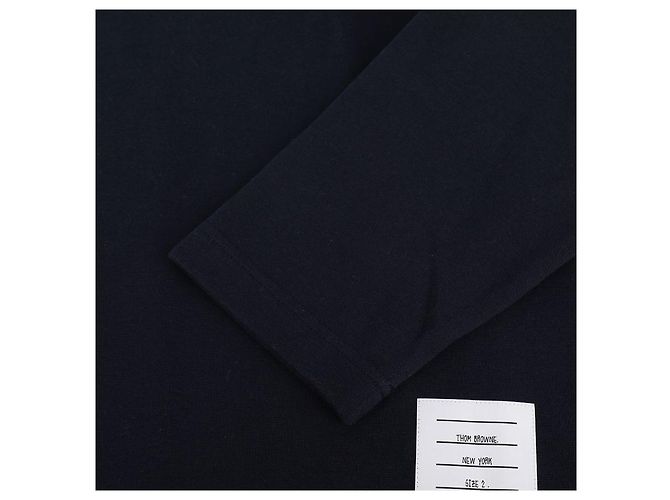Thom Browne Langarm-T-Shirt aus Baumwolle Rugby - Ansicht 8