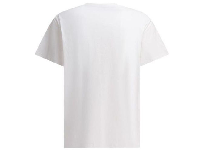 Alexander Mcqueen T-Shirt QTADD Bianco - vista 5