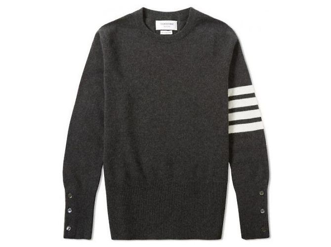 Thom Browne Klassischer Cashmere-Pullover - Ansicht 4