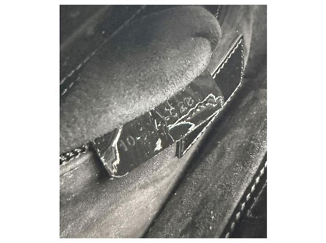 Dior Bolso de mujer negro de charol - vista 10