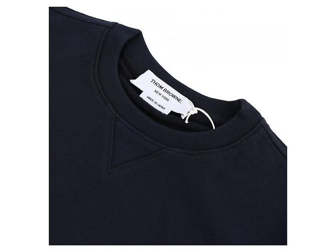 Thom Browne Sudadera de jersey con lazo Bar Stripe RWB - vista 6