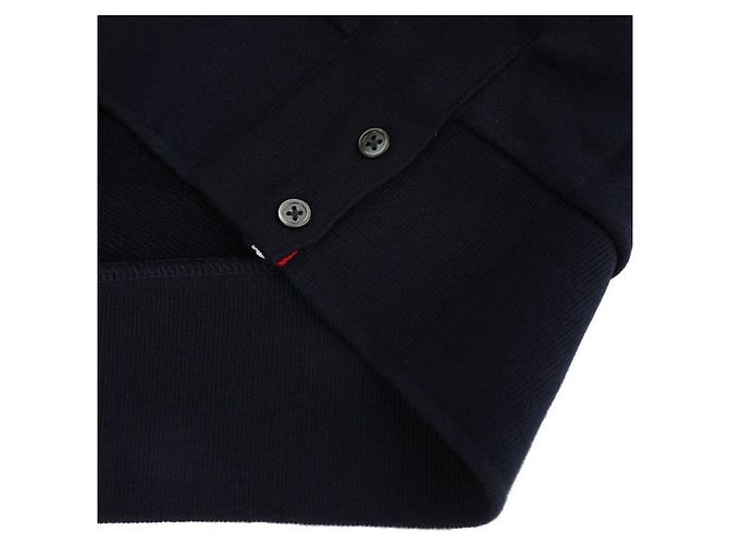 Thom Browne Sudadera de jersey con lazo Bar Stripe RWB - vista 9