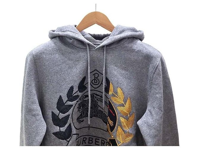 Burberry Moletom com capuz Marrom - vista 4