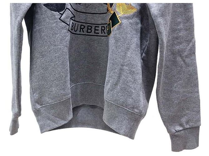 Burberry Moletom com capuz Marrom - vista 5