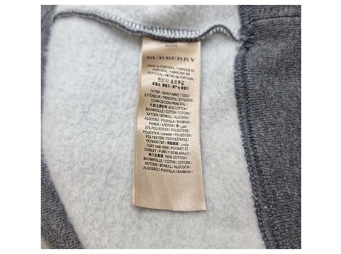 Burberry Moletom com capuz Marrom - vista 7