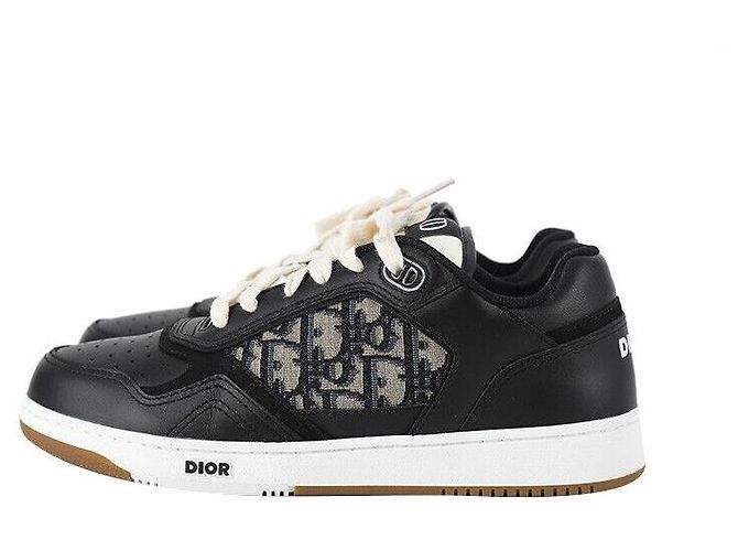 Dior Sneakers basse oblique nere Nero - vista 3
