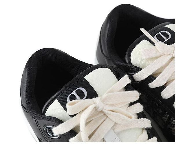 Dior Sneakers basse oblique nere Nero - vista 7