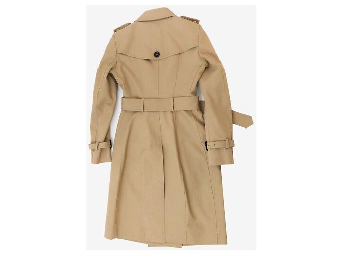 Burberry Double Trench Coat Beige - view 2