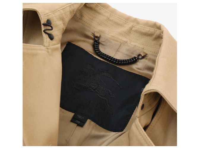 Burberry Double Trench Coat Beige - view 4
