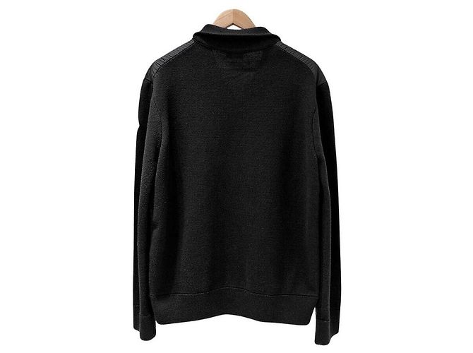 Moncler Cardigã acolchoado de malha Preto - vista 2