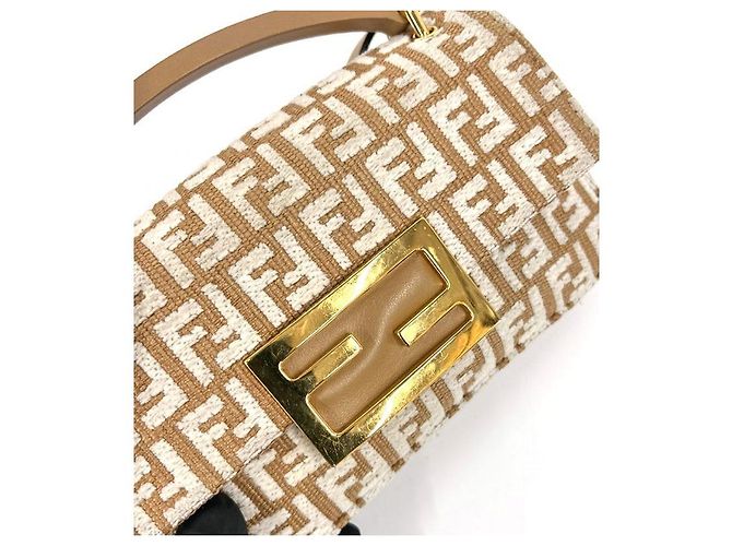 Fendi Bolso beige Castaño - vista 11