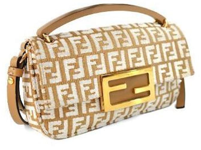 Fendi Bolso beige Castaño - vista 2