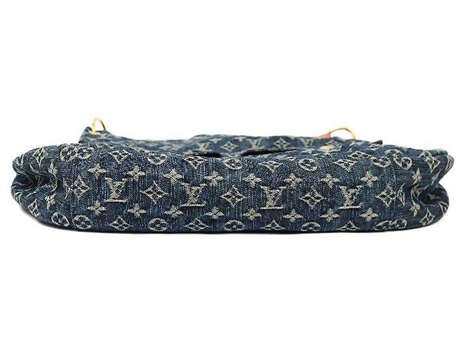 Louis Vuitton Bolso tote diario de denim Azul - vista 4