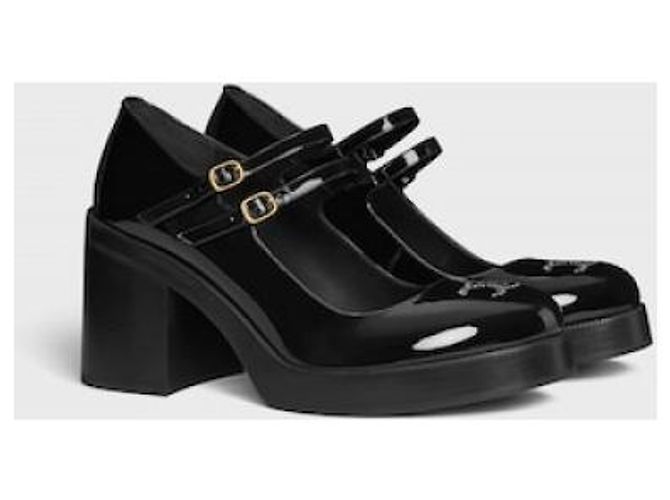 Céline Stivaletti in pelle di vitello lucida - vista 5