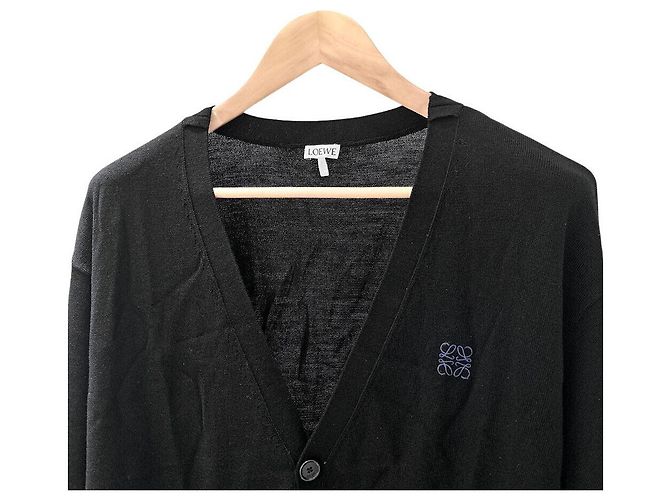 Loewe Wollcardigan Schwarz - Ansicht 3