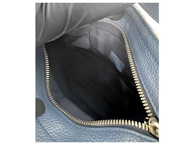 Saddle Dior Borsa a sella obliqua blu cielo - vista 5