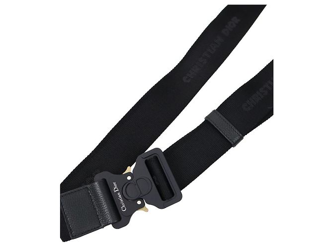 Saddle Dior Borsa a sella nera Nero - vista 5
