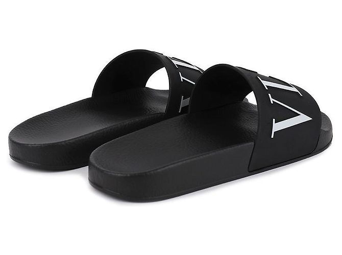 Valentino Pantoufles noires - vue 8