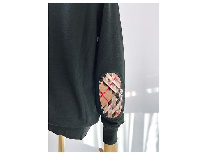 Burberry Suéter de lana de punto BEMPTON para mujeres NEGRO - vista 10